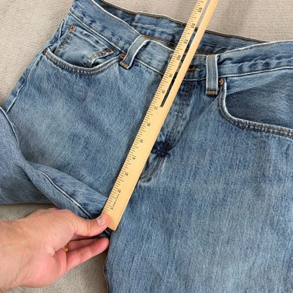 Vintage Levis 501 Jeans Men 32x28 (Tag 32x29) Blue‎ Wash Distressed Denim Grunge